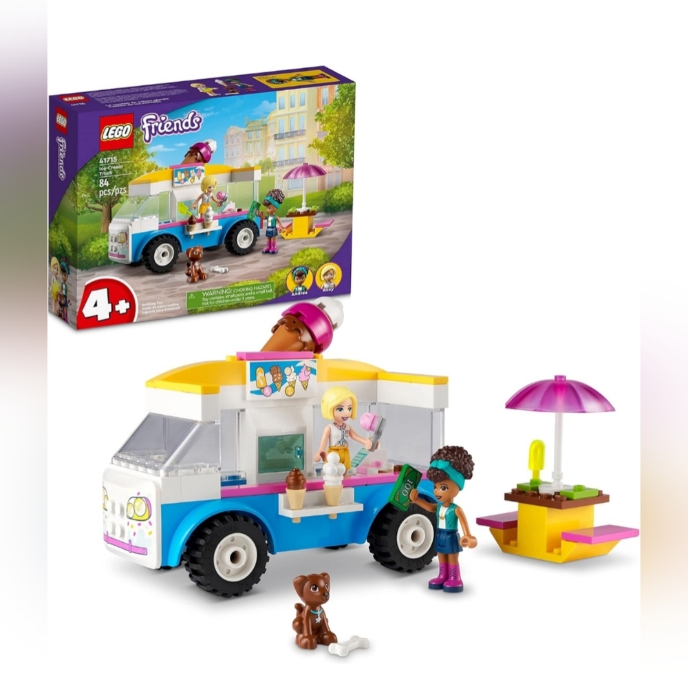 Lego Friends 41715 Ice-Cream Truck Building Toy NWT
